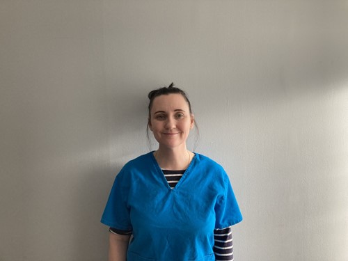 Mrs Susan Lorimer, a member of staff at Camphill Medical Practice.