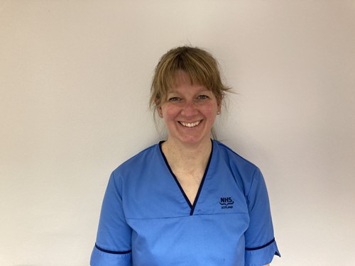 Mrs Katie Hutcheon, a member of staff at Camphill Medical Practice.